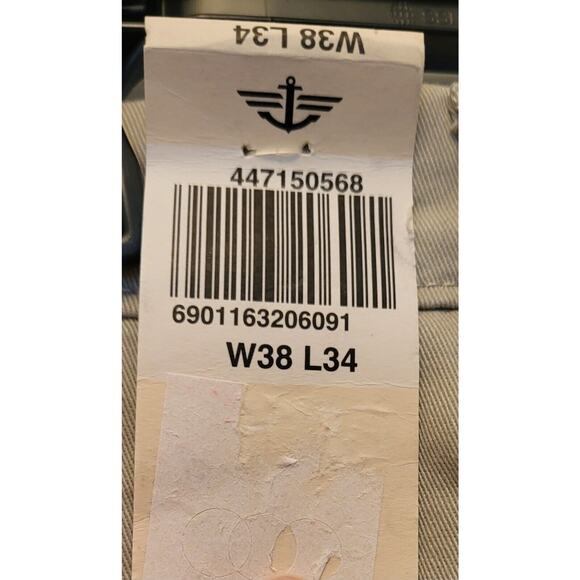 NWT Dockers Pants Mens 38x34 Flex Comfort Khaki Straight Leg Workwear/Casual - Picture 6 of 10